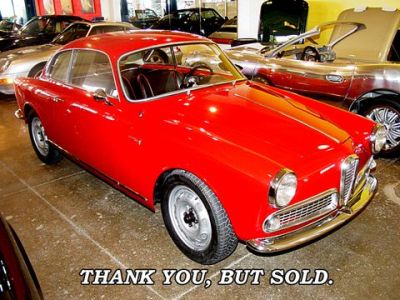 1958 Alfa Romeo Giulietta Sprint 34900 Sold