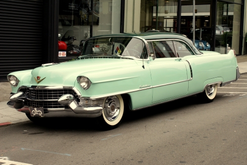 1955 Cadillac Series 62 Coupe. 
