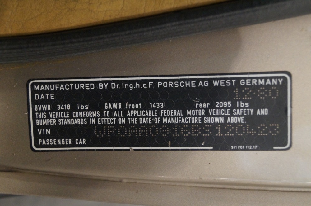 Used 1981 Porsche 911 SC | St. Petersburg, FL
