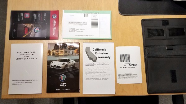 New 2017 Alfa Romeo 4C  | Corte Madera, CA