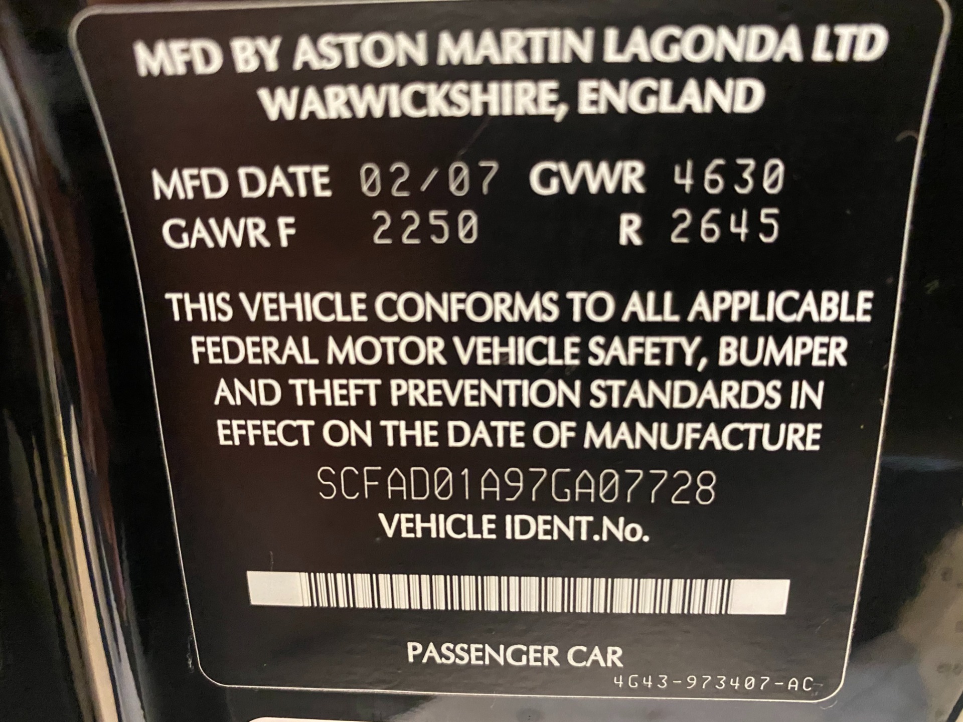 Used 2007 Aston Martin DB9 Volante | St. Petersburg, FL