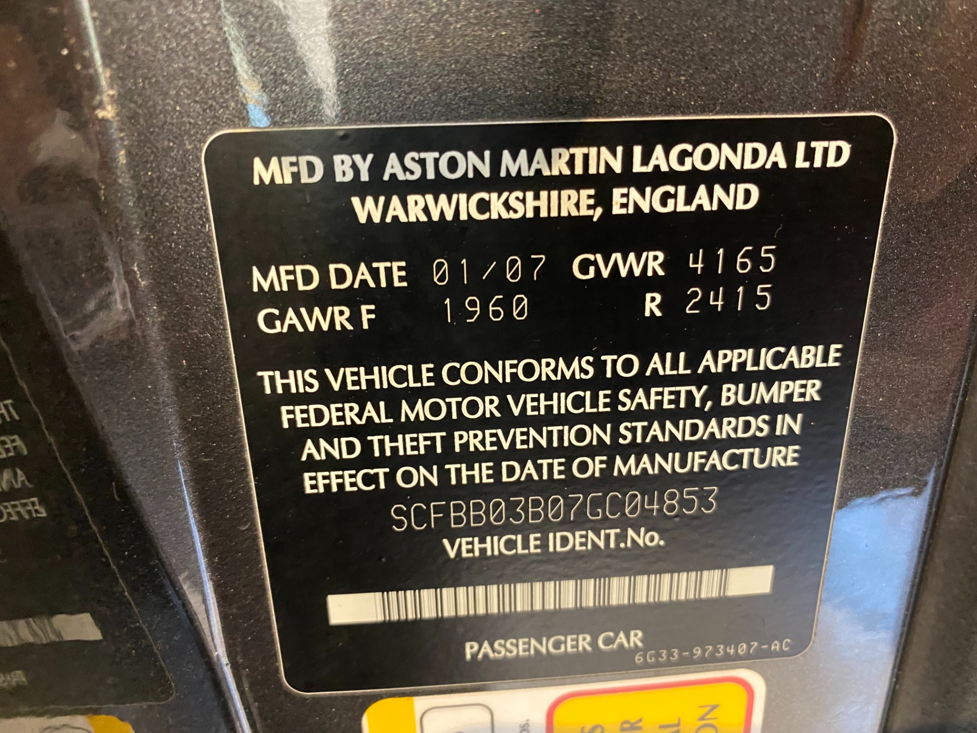 Used 2007 Aston Martin V8 Vantage | St. Petersburg, FL