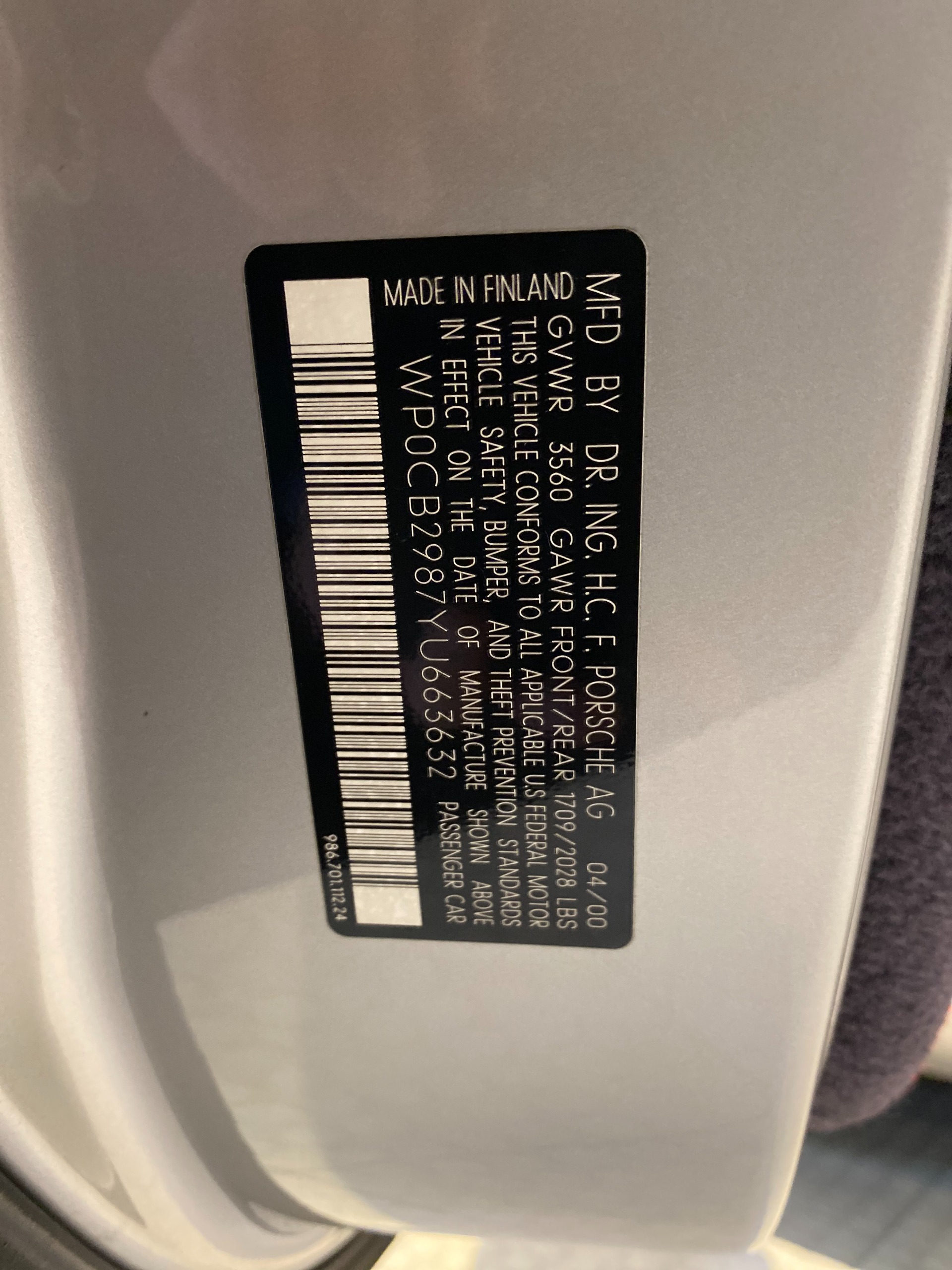 Used 2000 Porsche Boxster S | St. Petersburg, FL