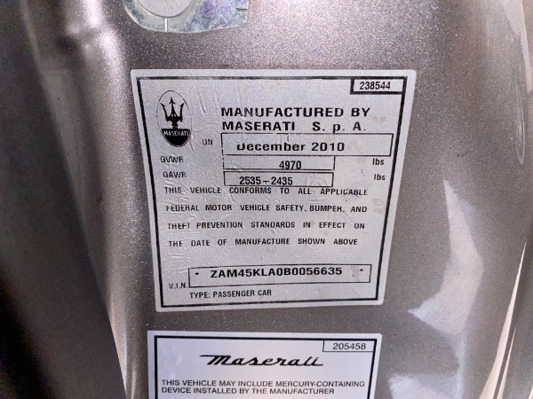 Used 2011 Maserati GranTurismo S Automatic | Corte Madera, CA