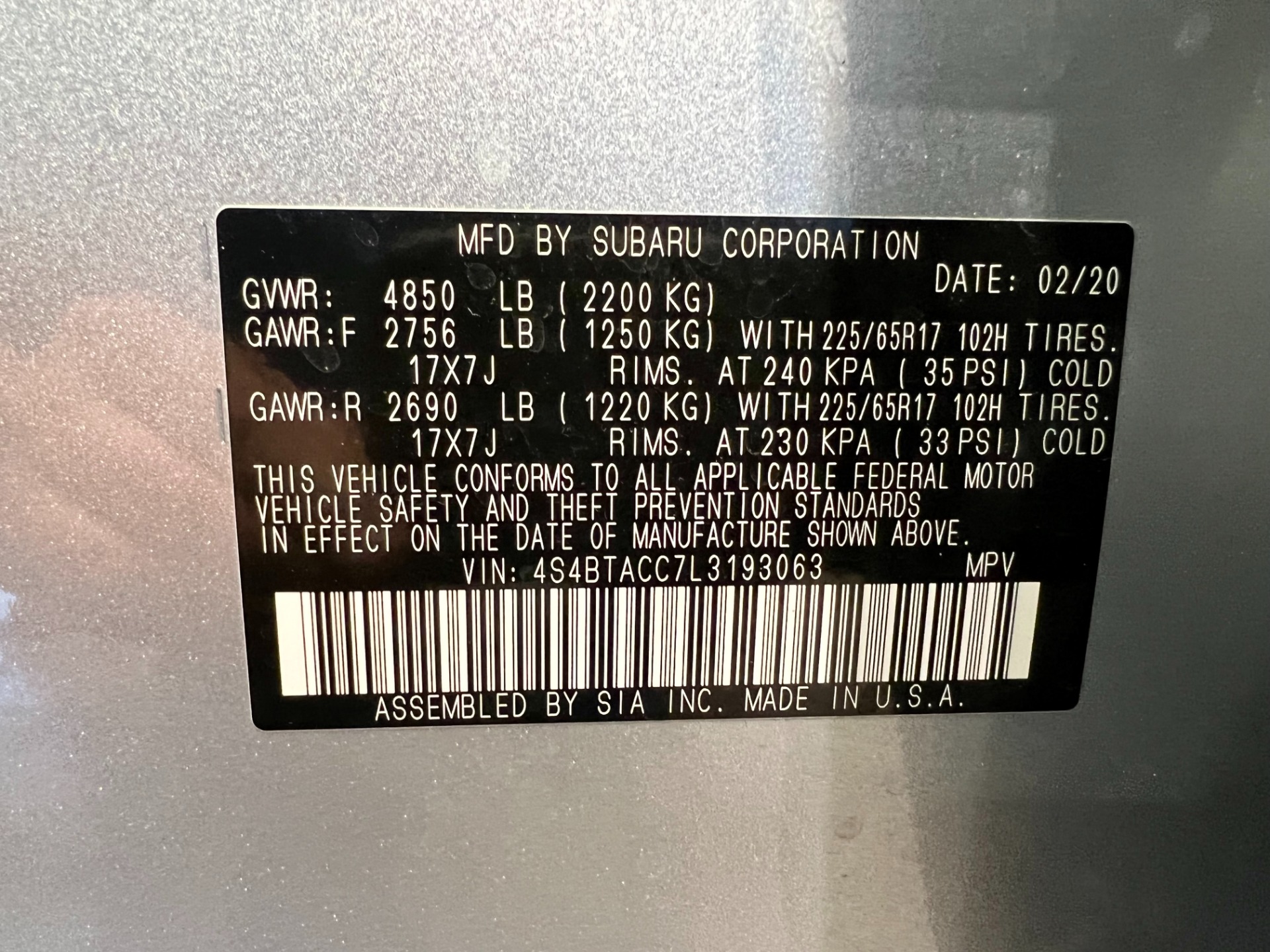 Used 2020 Subaru Outback Premium | St. Petersburg, FL