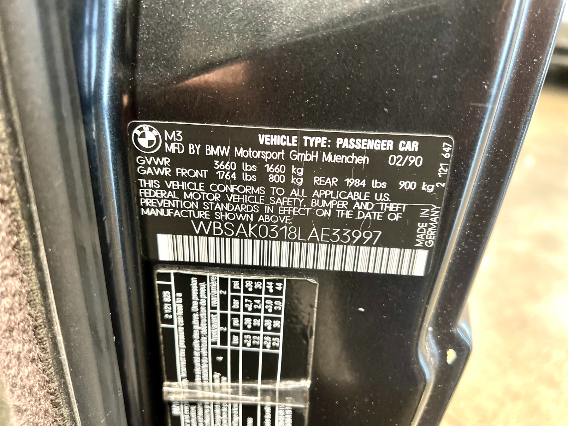 Used 1990 BMW M3 | St. Petersburg, FL
