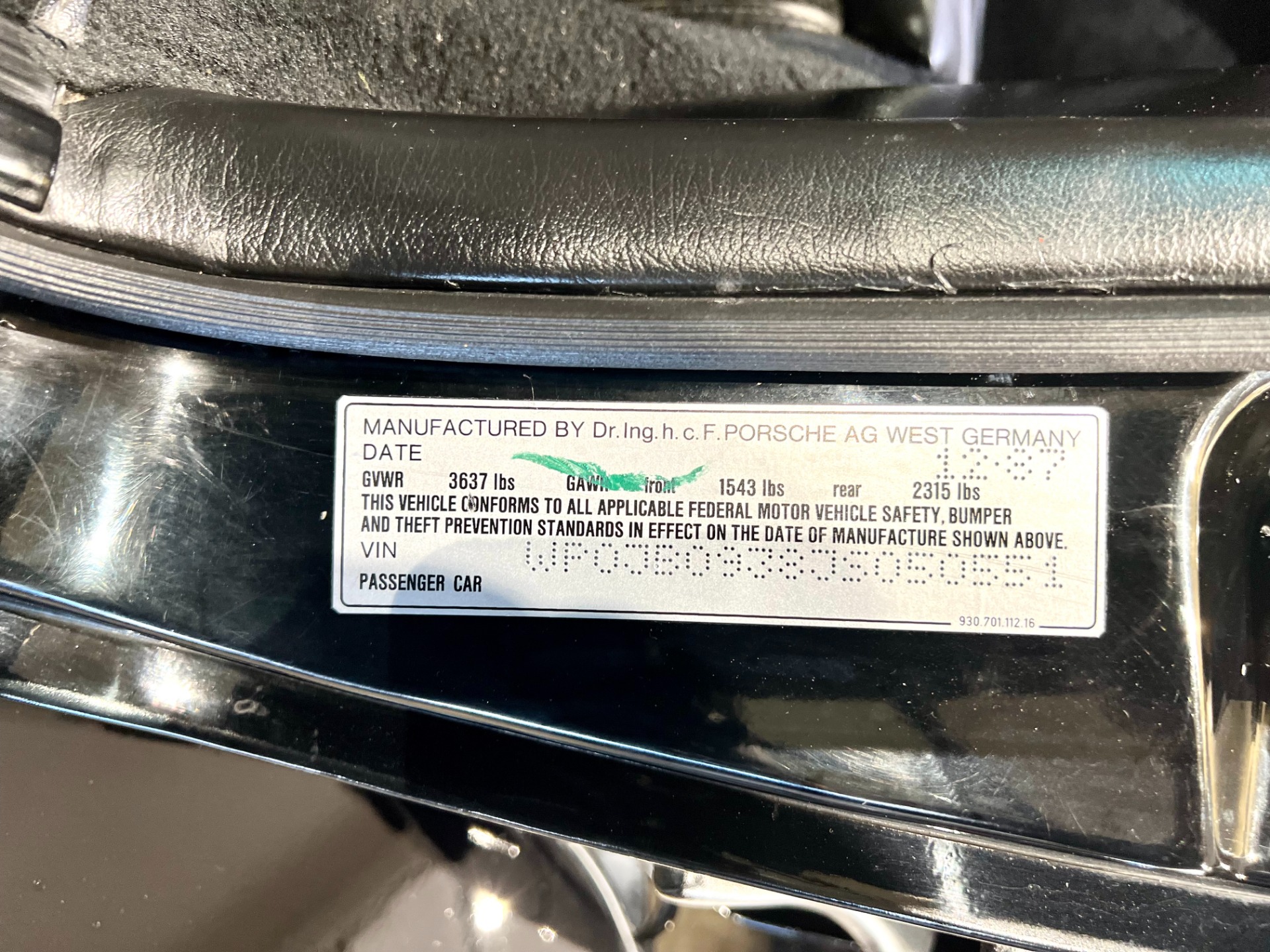 Used 1988 Porsche 911 Carrera Turbo Slant Nose | St. Petersburg, FL