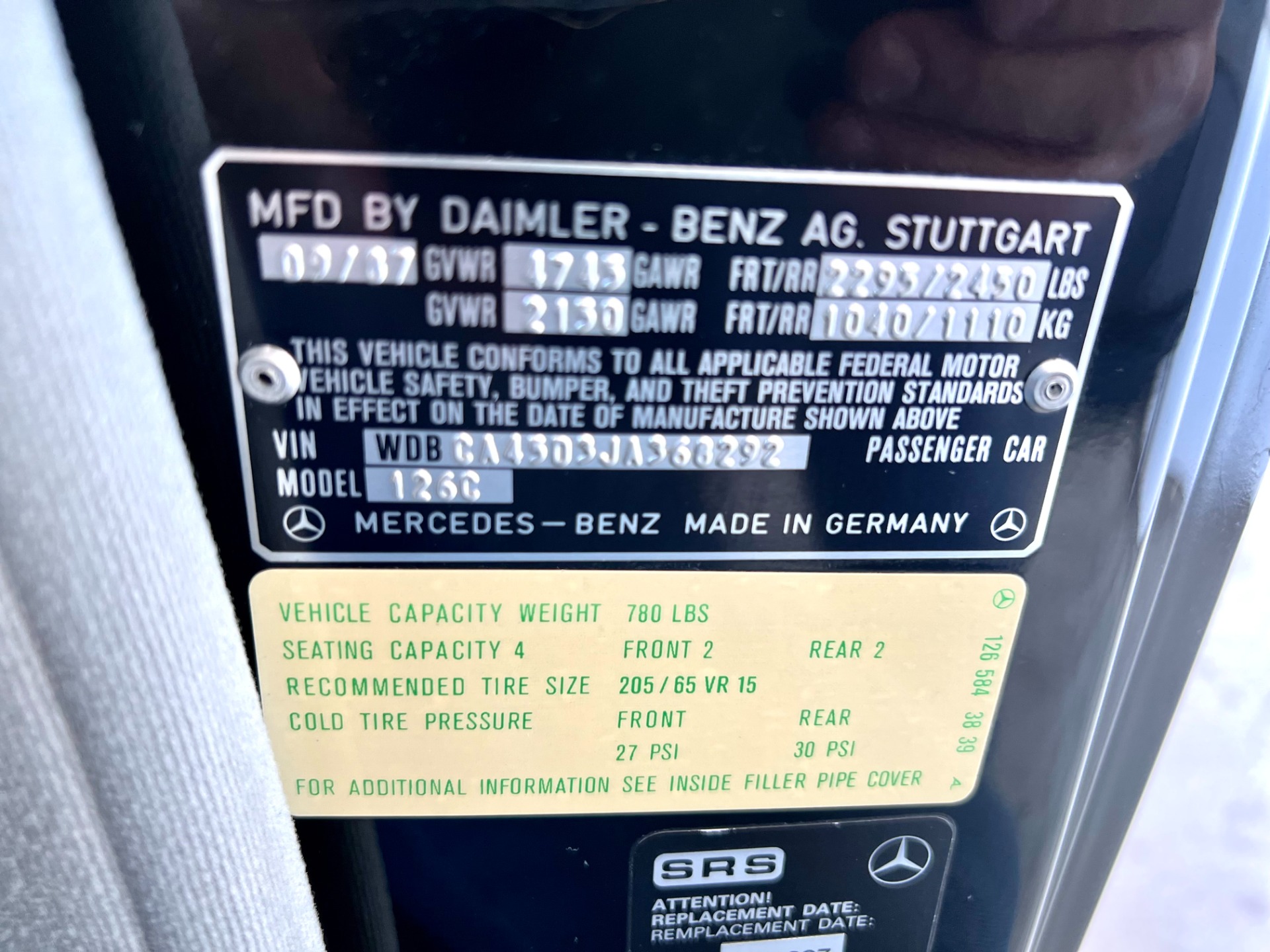 Used 1988 Mercedes-Benz 560-Class 560 SEC | St. Petersburg, FL