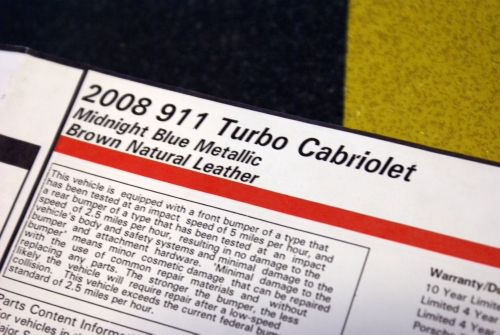 Used 2008 Porsche 911 Turbo Cabriolet | Corte Madera, CA